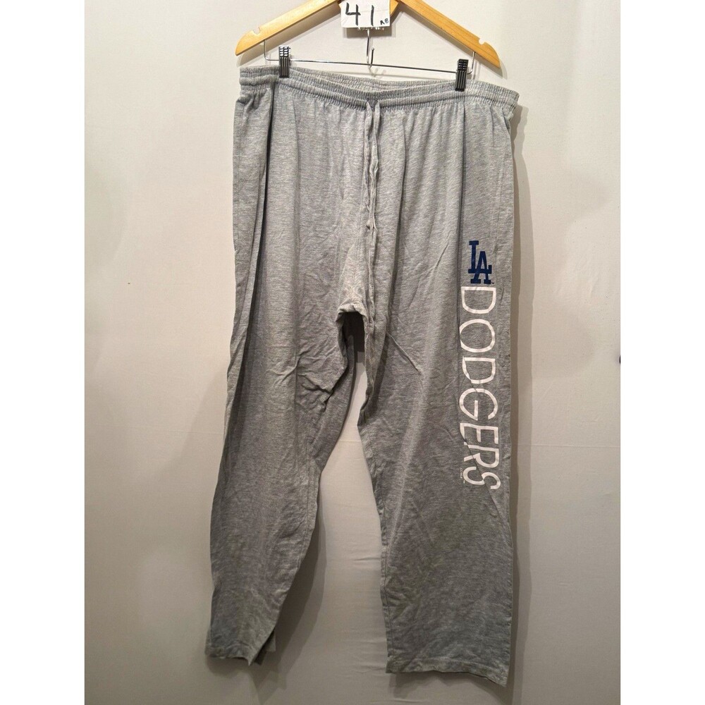 Concepts Sport LA Dodgers Gray Drawstring Knit Pajama Pants Men’s 3XL